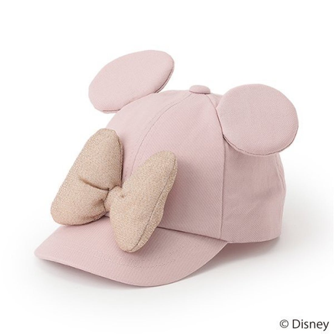 プティマイン petit main 【Disney】耳付きキャップ （アイボリー