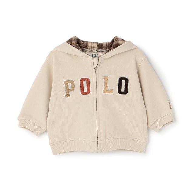 【POLO BCS】耳付きパーカー （ベージュ）