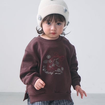 【プティプラ】girlsトレーナー （ライト ピンク）｜詳細画像