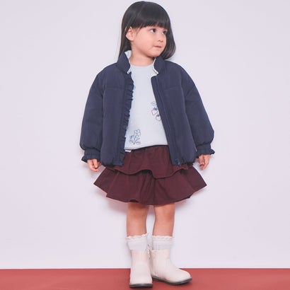 【GOODPRICE/撥水】フリル中綿ジャケット （生成）｜詳細画像