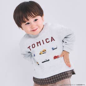 【TOMICA】アップリケトレーナー （シロ杢）