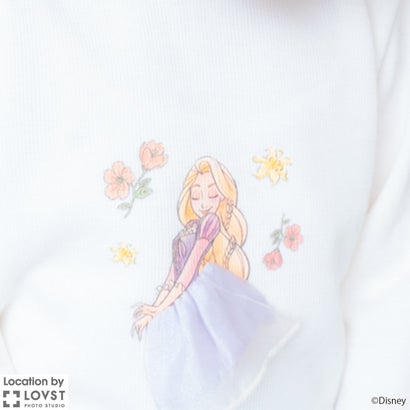 【Disney】グラフィック長袖Tシャツ （アイボリー）｜詳細画像