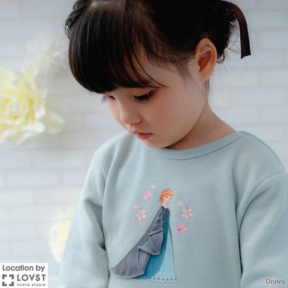 【Disney】グラフィック長袖Tシャツ （アイボリー）｜詳細画像