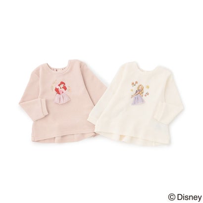 【Disney】グラフィック長袖Tシャツ （ライト ピンク）｜詳細画像