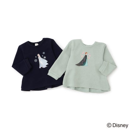【Disney】グラフィック長袖Tシャツ （ライト ピンク）｜詳細画像