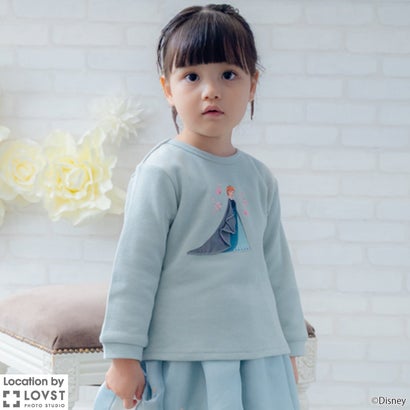 【Disney】グラフィック長袖Tシャツ （ライト グリーン）｜詳細画像