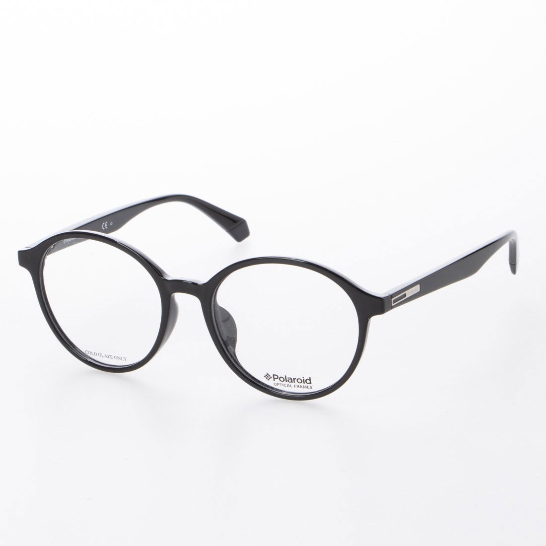 ポラロイド Polaroid メガネ 眼鏡 アイウェア レディース メンズ （ブラック）