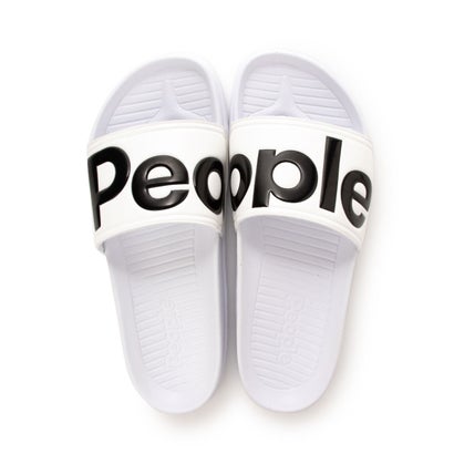 ピープルフットウェア People Footwear スライドサンダル lennon-slide-bl-wh （BLACK /YETI WHITE）｜詳細画像