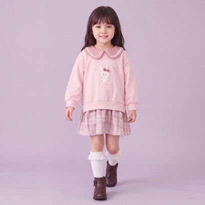 ピューピルハウス Pupil House ドッキングワンピース （ラベンダー）｜詳細画像
