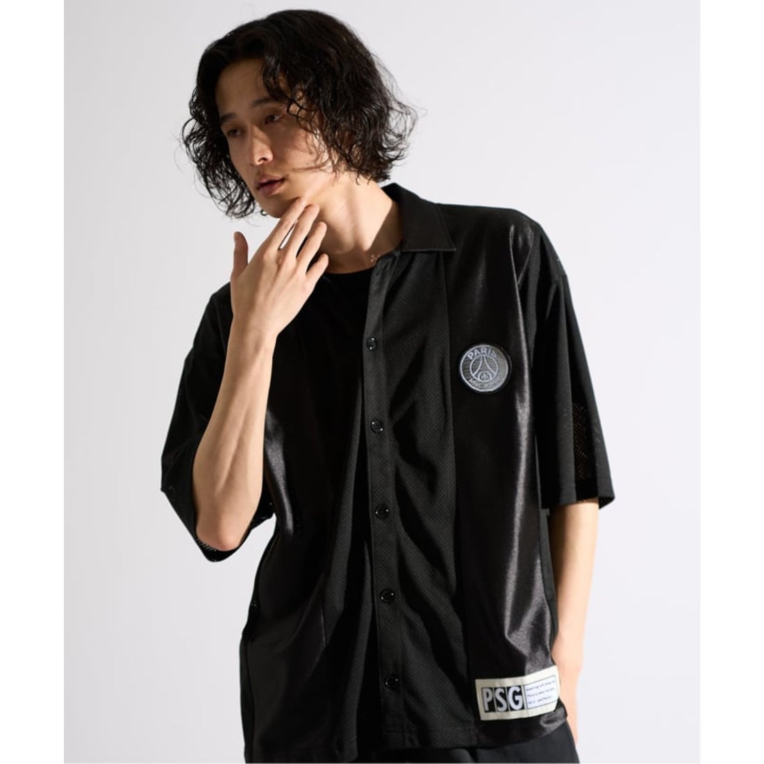 【未使用】パリサンジェルマン コラボ Mesh Short-Sleeve XL パリ・サンジェルマン Paris Saint-Germain 【Paris Saint－Germain