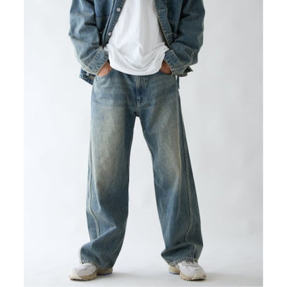 【Paris Saint-Germain / パリ・サン＝ジェルマン】 JP STRAIGHT DENIM PANTS（ブラック）｜詳細画像