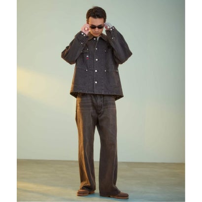 【Paris Saint-Germain / パリ・サン＝ジェルマン】 JP STRAIGHT DENIM PANTS（ブラック）｜詳細画像