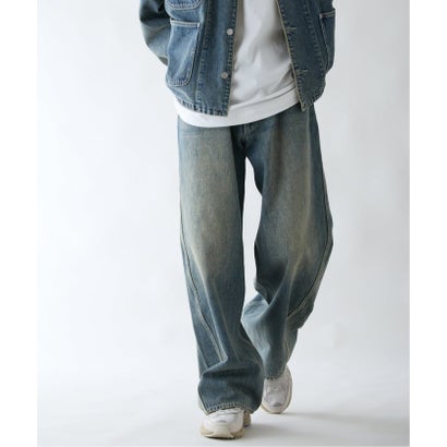 【Paris Saint-Germain / パリ・サン＝ジェルマン】 JP STRAIGHT DENIM PANTS（ブラック）｜詳細画像