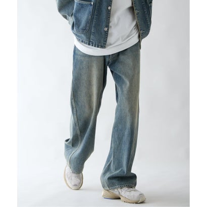 【Paris Saint-Germain / パリ・サン＝ジェルマン】 JP STRAIGHT DENIM PANTS（ブラック）｜詳細画像
