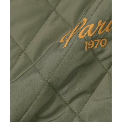 《予約》【Paris Saint-Germain / パリ・サン＝ジェルマン】 JP PANAME QUILT JACKET（カーキ A）｜詳細画像