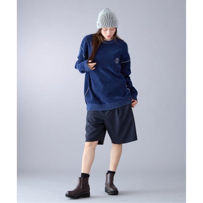 【Paris Saint-Germain / パリ・サン＝ジェルマン】JP Mall knit P/O（ネイビー）｜詳細画像