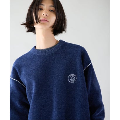 【Paris Saint-Germain / パリ・サン＝ジェルマン】JP Mall knit P/O（ネイビー）｜詳細画像