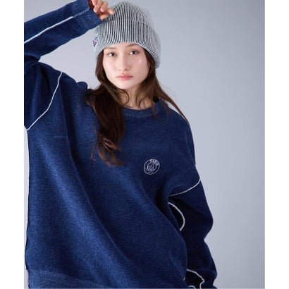 【Paris Saint-Germain / パリ・サン＝ジェルマン】JP Mall knit P/O（ネイビー）｜詳細画像