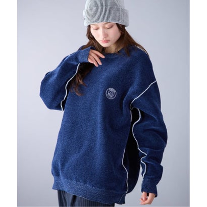 【Paris Saint-Germain / パリ・サン＝ジェルマン】JP Mall knit P/O（ネイビー）｜詳細画像