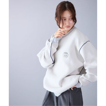 【Paris Saint-Germain / パリ・サン＝ジェルマン】JP Mall knit P/O（ホワイト）｜詳細画像