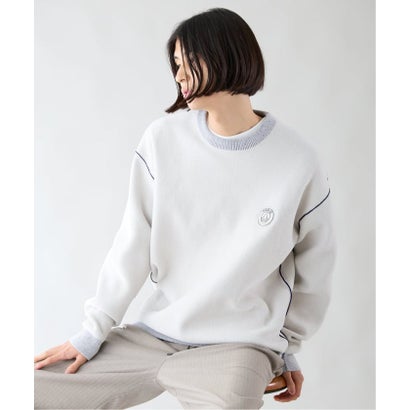 【Paris Saint-Germain / パリ・サン＝ジェルマン】JP Mall knit P/O（ホワイト）｜詳細画像