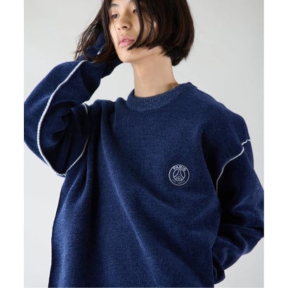 【Paris Saint-Germain / パリ・サン＝ジェルマン】JP Mall knit P/O（ホワイト）｜詳細画像