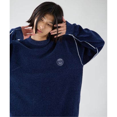 【Paris Saint-Germain / パリ・サン＝ジェルマン】JP Mall knit P/O（ブラック）｜詳細画像