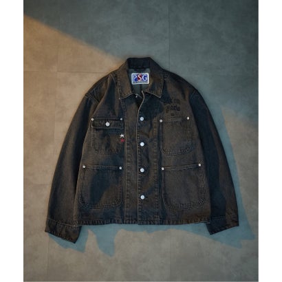 【Paris Saint-Germain / パリ・サン＝ジェルマン】PSG JP DENIM COVERALL（ブルー）｜詳細画像