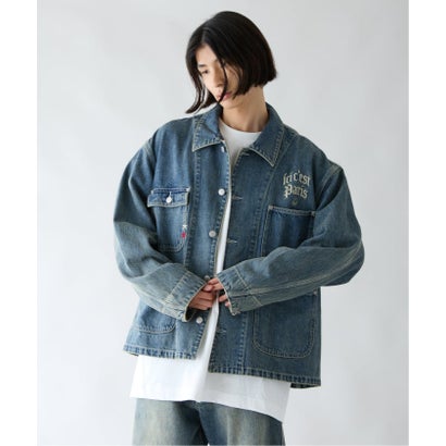 【Paris Saint-Germain / パリ・サン＝ジェルマン】PSG JP DENIM COVERALL（ブルー）｜詳細画像