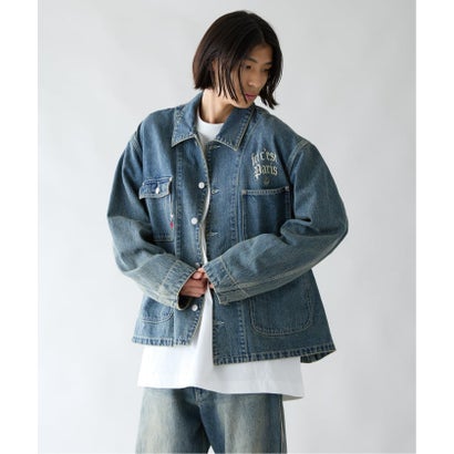 【Paris Saint-Germain / パリ・サン＝ジェルマン】PSG JP DENIM COVERALL（ブルー）｜詳細画像