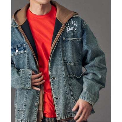 【Paris Saint-Germain / パリ・サン＝ジェルマン】PSG JP DENIM COVERALL（ブルー）｜詳細画像