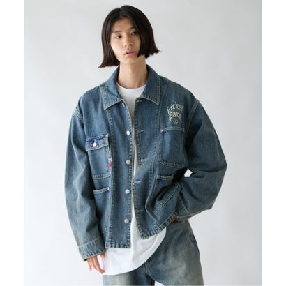 【Paris Saint-Germain / パリ・サン＝ジェルマン】PSG JP DENIM COVERALL（ブルー）｜詳細画像