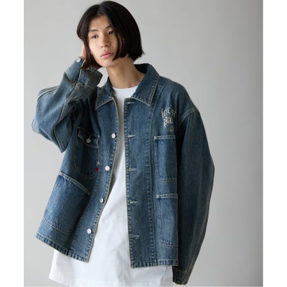 【Paris Saint-Germain / パリ・サン＝ジェルマン】PSG JP DENIM COVERALL（ブルー）｜詳細画像