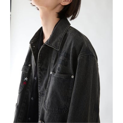 【Paris Saint-Germain / パリ・サン＝ジェルマン】PSG JP DENIM COVERALL（ブルー）｜詳細画像