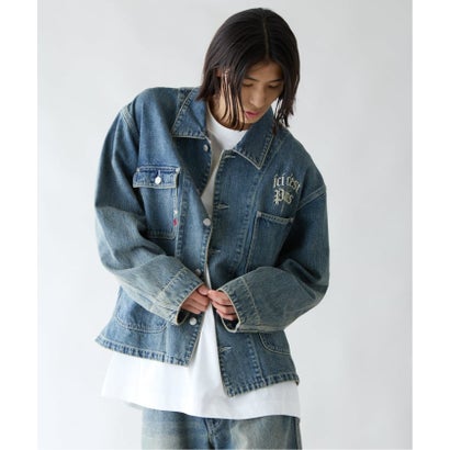 【Paris Saint-Germain / パリ・サン＝ジェルマン】PSG JP DENIM COVERALL（ブラック）｜詳細画像