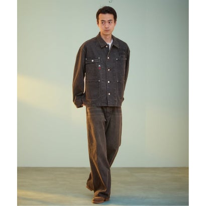 【Paris Saint-Germain / パリ・サン＝ジェルマン】PSG JP DENIM COVERALL（ブラック）｜詳細画像