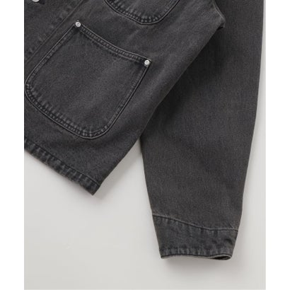 【Paris Saint-Germain / パリ・サン＝ジェルマン】PSG JP DENIM COVERALL（ブラック）｜詳細画像