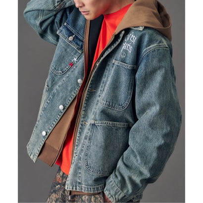 【Paris Saint-Germain / パリ・サン＝ジェルマン】PSG JP DENIM COVERALL（ブラック）｜詳細画像