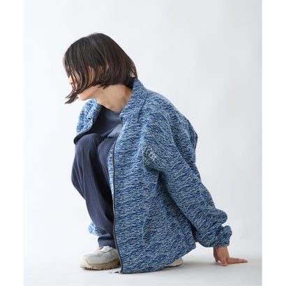 【Paris Saint-Germain / パリ・サン＝ジェルマン】 JP JACQUARD ZIP JACKET（ブルー）｜詳細画像