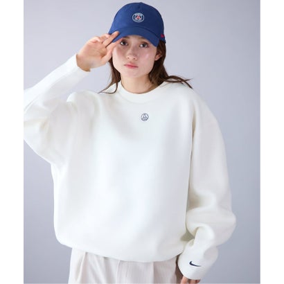【NIKE / ナイキ】PSG M NK TCH FLC CREW AW （ホワイト A）｜詳細画像
