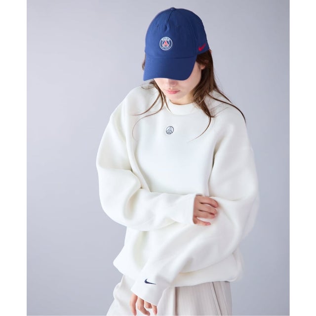 【NIKE / ナイキ】PSG M NK TCH FLC CREW AW （ホワイト A）