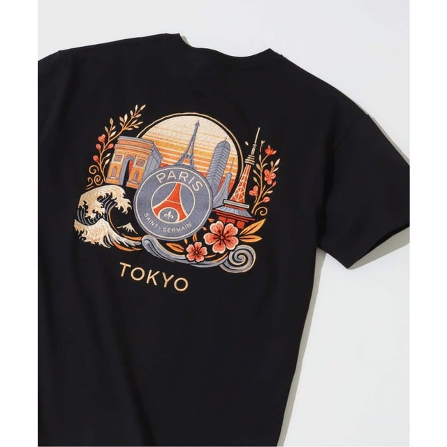 【/ パリ・サン＝ジェルマン】 JP URBAN MIRAGE TEE （ブラック）