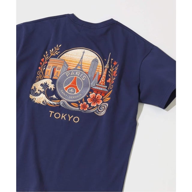 【/ パリ・サン＝ジェルマン】 JP URBAN MIRAGE TEE （ネイビー）