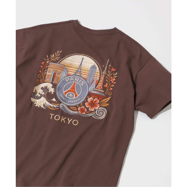 【/ パリ・サン＝ジェルマン】 JP URBAN MIRAGE TEE （ブラウン）