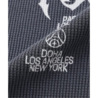 【Paris Saint-Germain / パリ・サン＝ジェルマン】 JP WAFFLE LONG SLEEVE（ホワイト）｜詳細画像