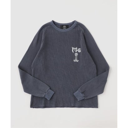【Paris Saint-Germain / パリ・サン＝ジェルマン】 JP WAFFLE LONG SLEEVE（ホワイト）｜詳細画像