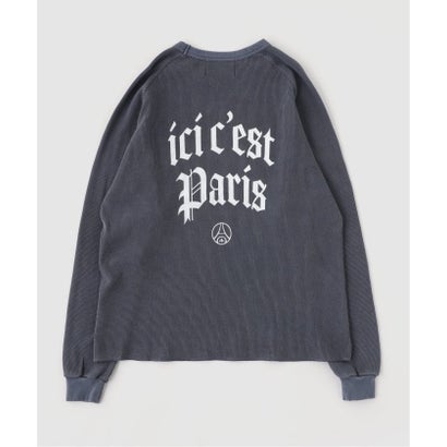 【Paris Saint-Germain / パリ・サン＝ジェルマン】 JP WAFFLE LONG SLEEVE（ホワイト）｜詳細画像