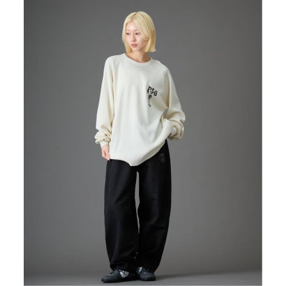 【Paris Saint-Germain / パリ・サン＝ジェルマン】 JP WAFFLE LONG SLEEVE（ネイビー）｜詳細画像