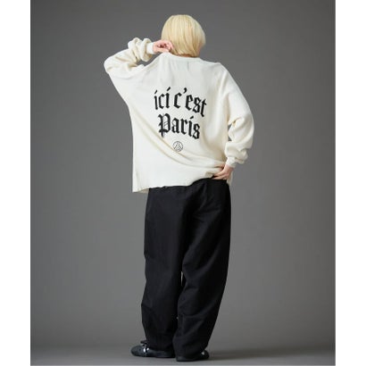 【Paris Saint-Germain / パリ・サン＝ジェルマン】 JP WAFFLE LONG SLEEVE（ネイビー）｜詳細画像