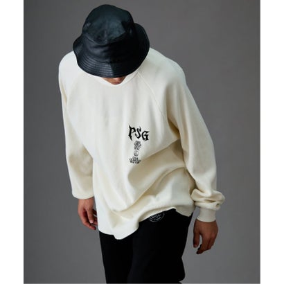 【Paris Saint-Germain / パリ・サン＝ジェルマン】 JP WAFFLE LONG SLEEVE（グレー）｜詳細画像